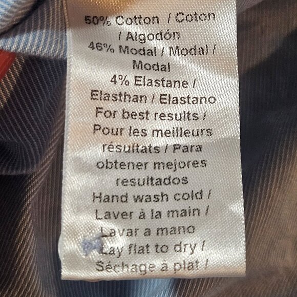 Peter Millar Crown Crafted Light Blue Polo Shirt XXL Cotton Modal Elastane Turke - Picture 5 of 12